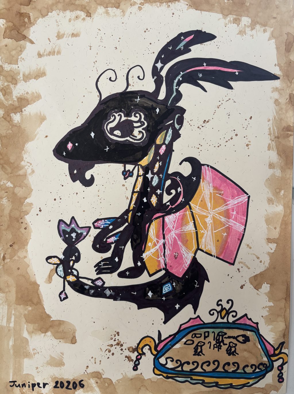 an egyptian dragon